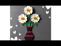 Amazing Wall Hanging With Paper Cup / Pot Flower Wall Hanging / Home Decoration 