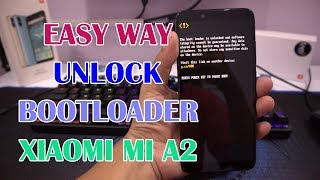 Terbaru Cara Mudah Unlock Bootloader/ UBL Xiaomi Mi A2 Pake Toolkit