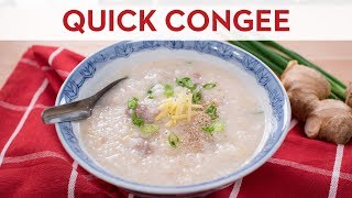 Quick & Easy Congee | Jok | Rice Porridge  Thai Breakfast Recipe  โจ๊กหมูสับ แบบง่าย