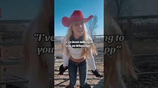 Download Lagu That’s not me you are being scammed  #itsamandalee #redhatcowgirl #onlyfarmer #whaletail #longhair MP3