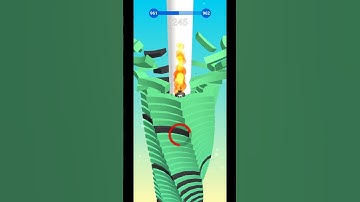 Satisfying Stack Ball GamePlay #satisfying  #stackballgame #shorts  #gaming