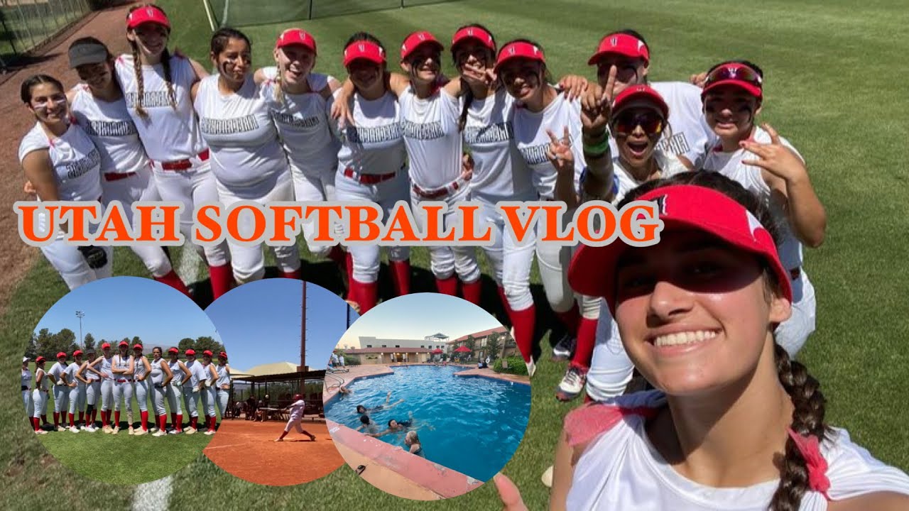 Utah Softball Tournament Vlog traveling, softball, team fun, & etc