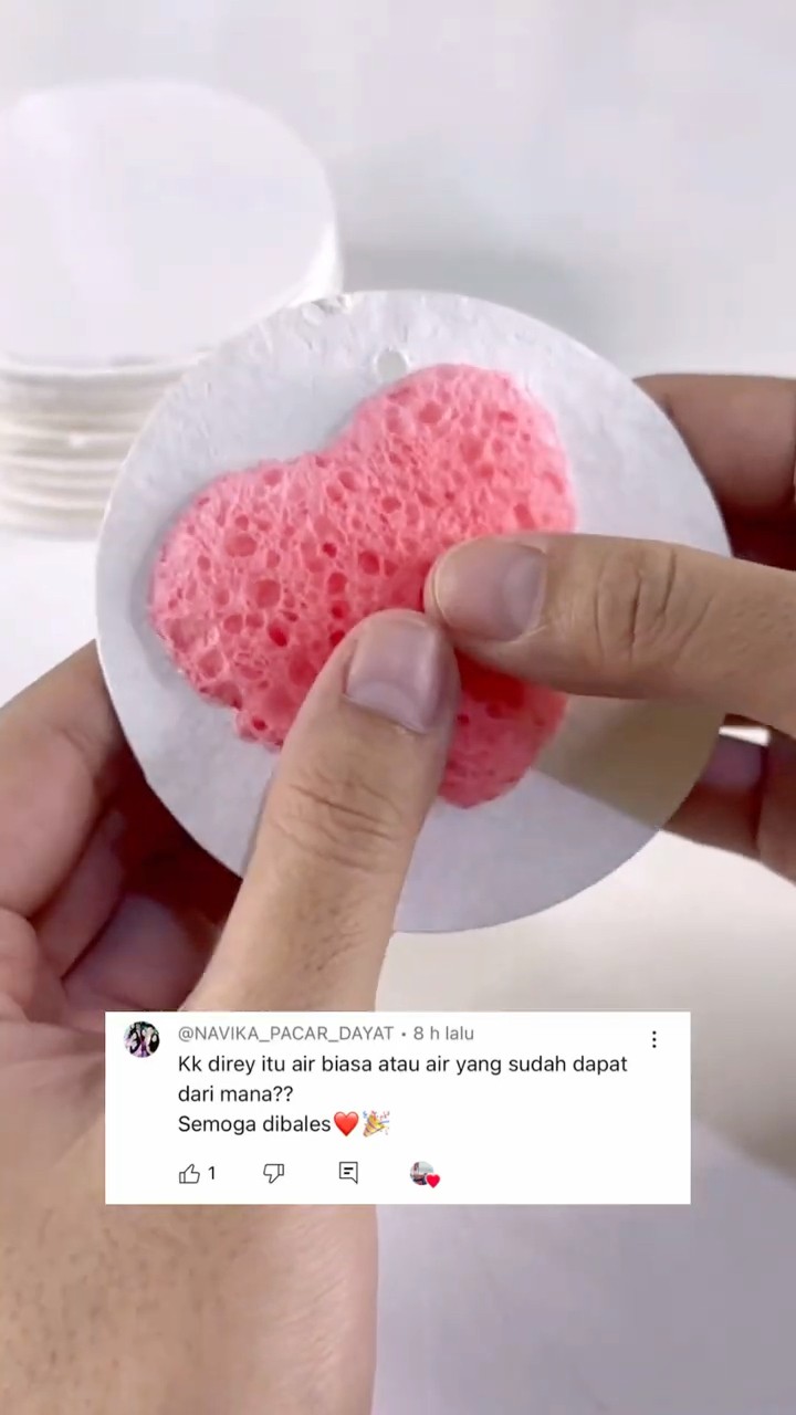 UNIK⁉️ KERTAS INI DIKASIH AIR JADI GELEMBUNG