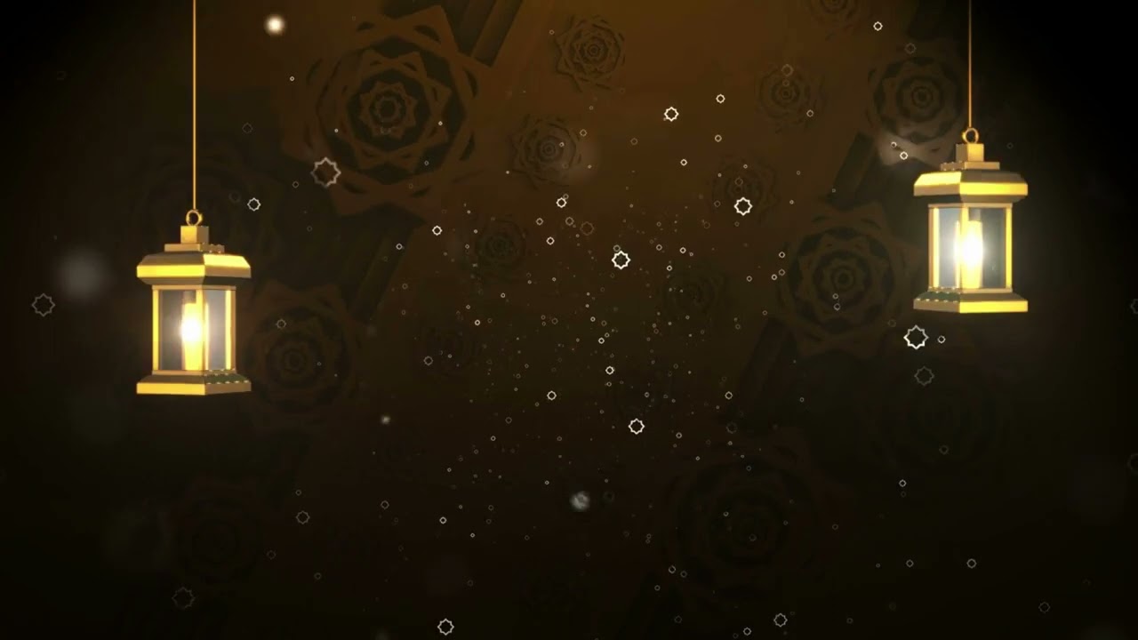 Ramadan Kareem background ramadan lanterns 2023🌟 No Copyright Background | Video 4K Video (Ultra HD)
