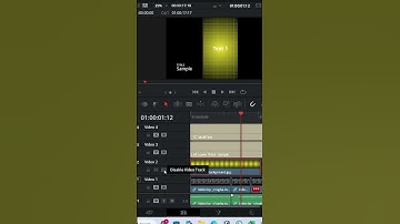 How to Disable Tracks in DaVinci Resolve – Quick Editing Guide #davinciresolve