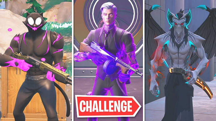The RANDOM Fortnitemares BOSS Challenge In Fortnite