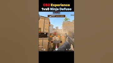 CS2 Non-Prime Experience: 1vs5 Ninja Defuse #shorts #cs2