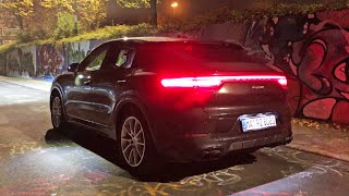 All New Porsche Cayenne Coupé - Sound and in Detail !
