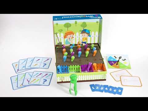 Обучающий игровой набор-сортер Learning Resources - Поймай червячка