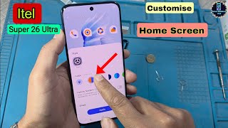 How to Customize Home Screen on Itel S26 Ultra | Make Your Phone Look Amazing screenshot 2