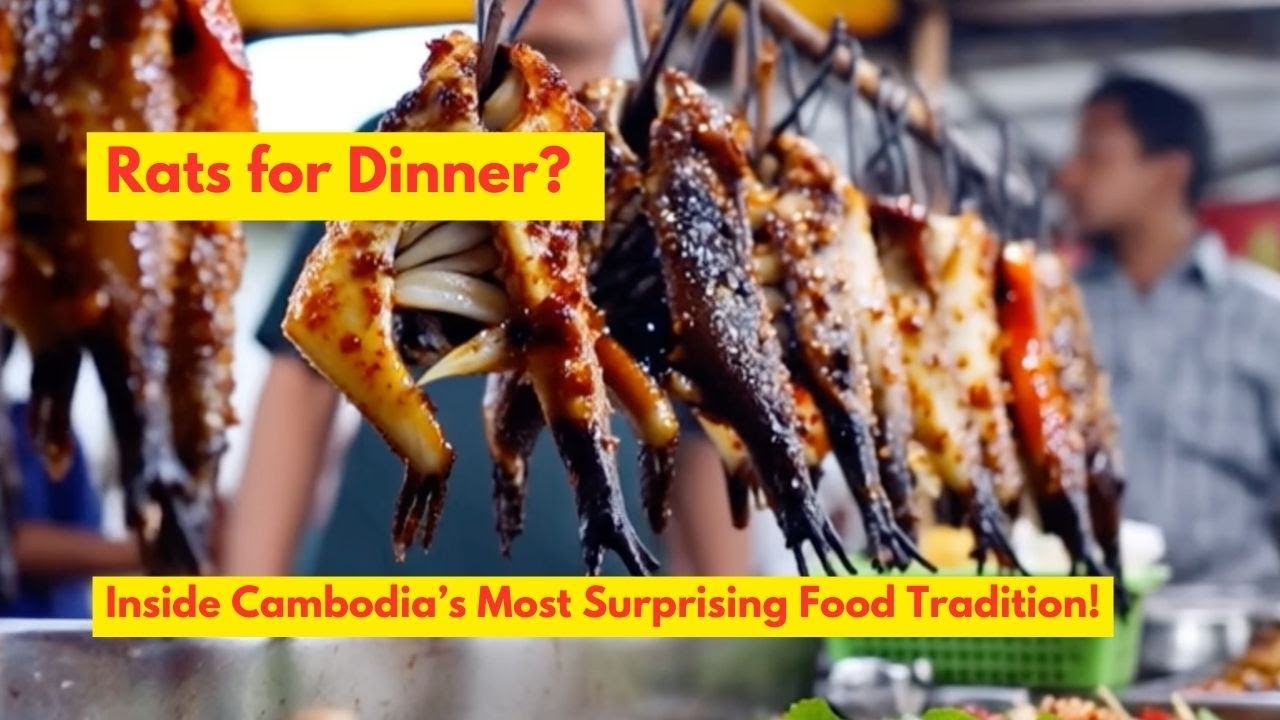 Grilled Rats! The Shocking Food Trend Sweeping Cambodia. - YouTube