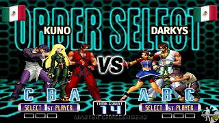 KUNO vs DARKYS FT10 Top Match KOF 2002 The King of Fighters screenshot 2