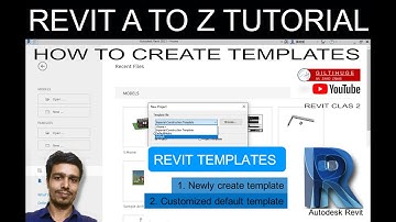 How to create project template in Revit ! Revit project template ! Revit tutorial