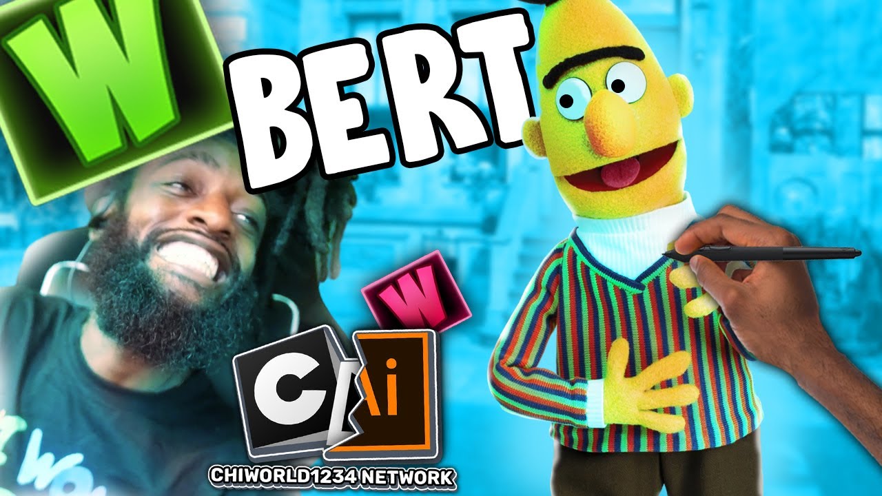 How To DRAW !- BERT Tutorial ( ADOBE ILLUSTRATOR ) #23 - YouTube