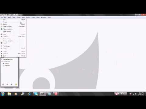 how to make a custom bullet with gimp 2.6