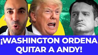 ¡ES INVESTIGADO EN EUA! La Casa Blanca ordena a Sheinbaum correr a Andy de Morena, revela Simón Levy