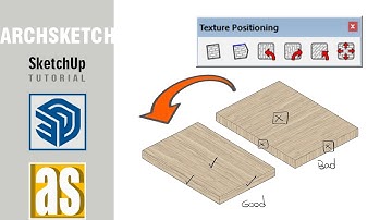FAST Texture Alignment in SketchUp _Plugin “Texture Positioning”