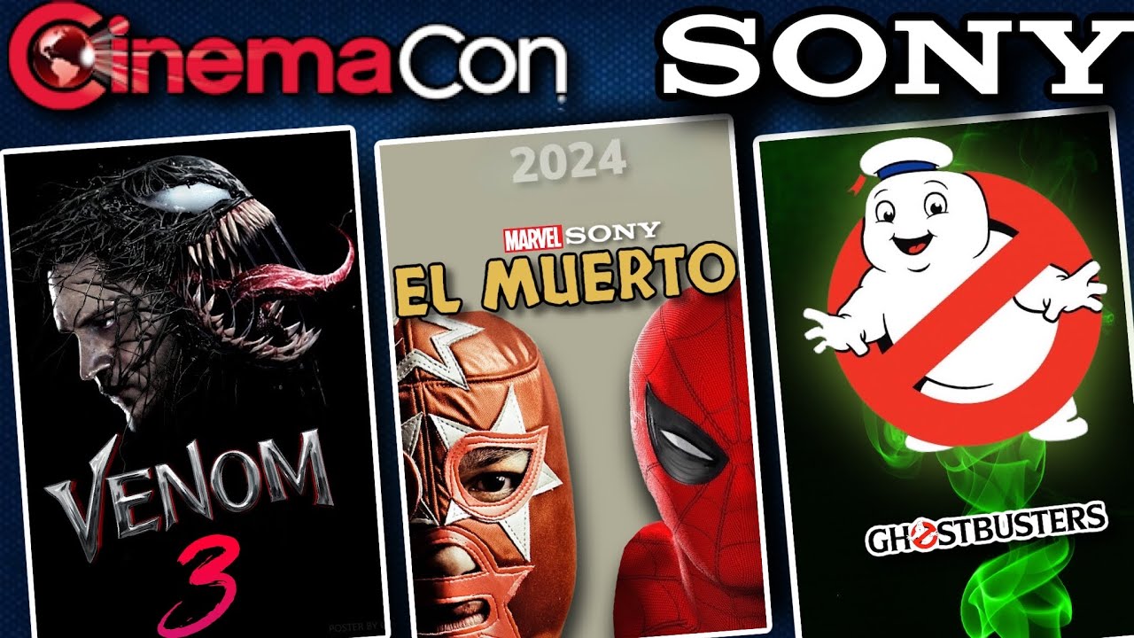 Sony CinemaCon (2022) - Venom 3, New Ghostbusters, Spider-Man Spin-Off, Spider-Verse 2 Footage