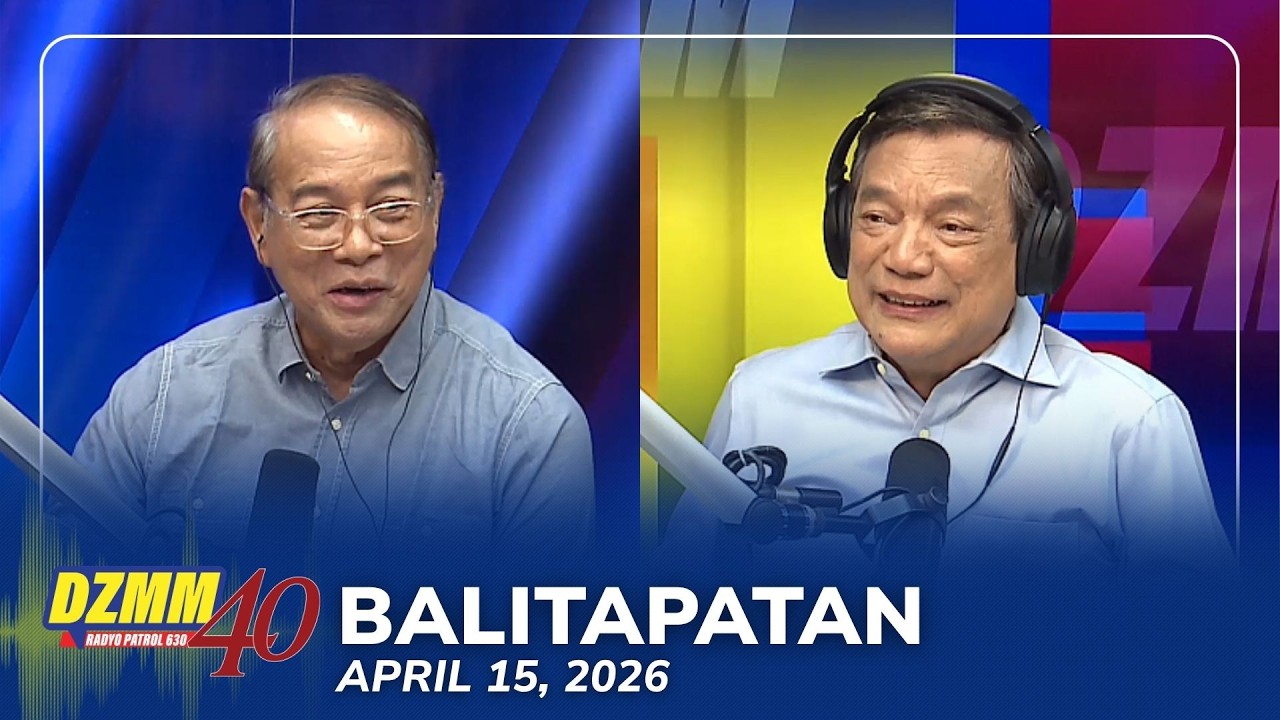 Balitapatan | DZMM Teleradyo (15 April 2026) - YouTube