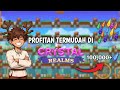 PROFITAN TERMUDAH UNTUK PEMULA - CRYSTAL REALMS