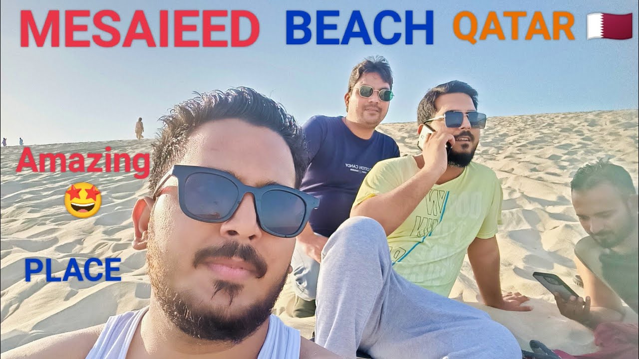 MESAIEED beach Qatar ( Amazing & beautiful beach ) 