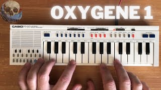 CASIO PT-20 &quot;OXYGENE 1&quot; JEAN MICHEL JARRE