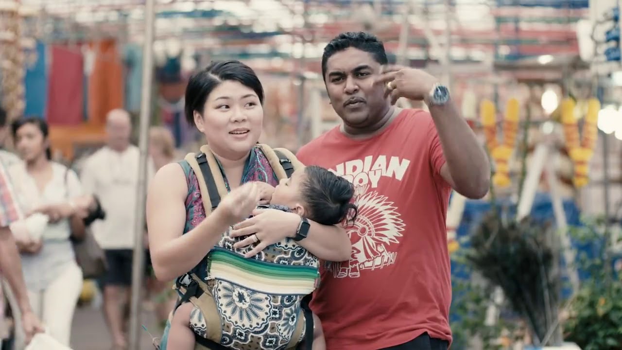 A Multi-Cultural Couple's Deepavali Celebration