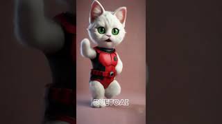 Deadpool and Wolverine - Bye Bye Bye - NSYNC #nsync #deadpoolandwolverinetrailer #shorts #dance #cat