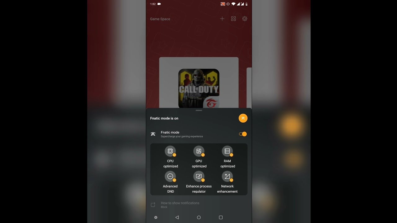 How to Activate Gaming and Fnatic Mode (Game Space)
