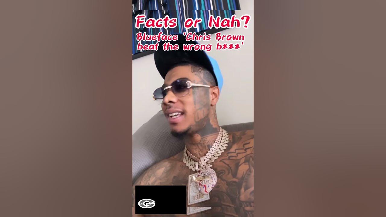 Blueface says Chris Brown beat up the girl with Chrisean Rock laughing in the background. 