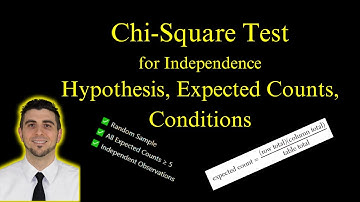 Chi-Square Test for Independence: Hypotheses, Expected Counts & Conditions | AP Statistics