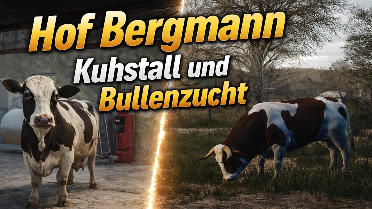 Hof Bergmann FRÜHJAHRSUPDATE... Hof Bergmann bekommt Bullen !!!