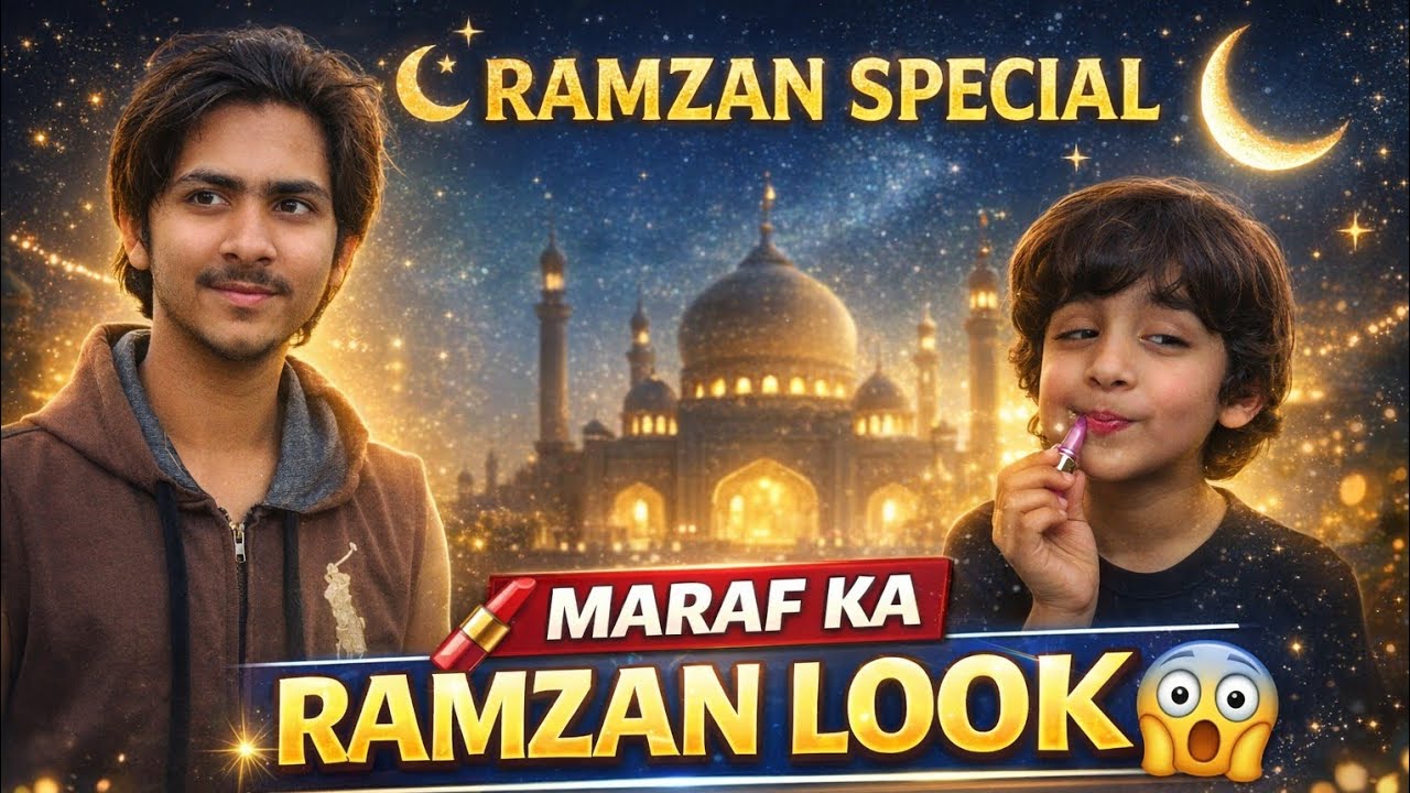 Ramzan Rind 🌙 RAMZAN SPECIAL | MARAF KA RAMZAN LOOK 💄😱 🌙 - YouTube