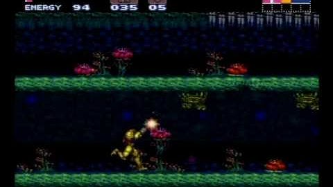 Super Metroid 100% Walkthrough Part 6 - Spazer Beam