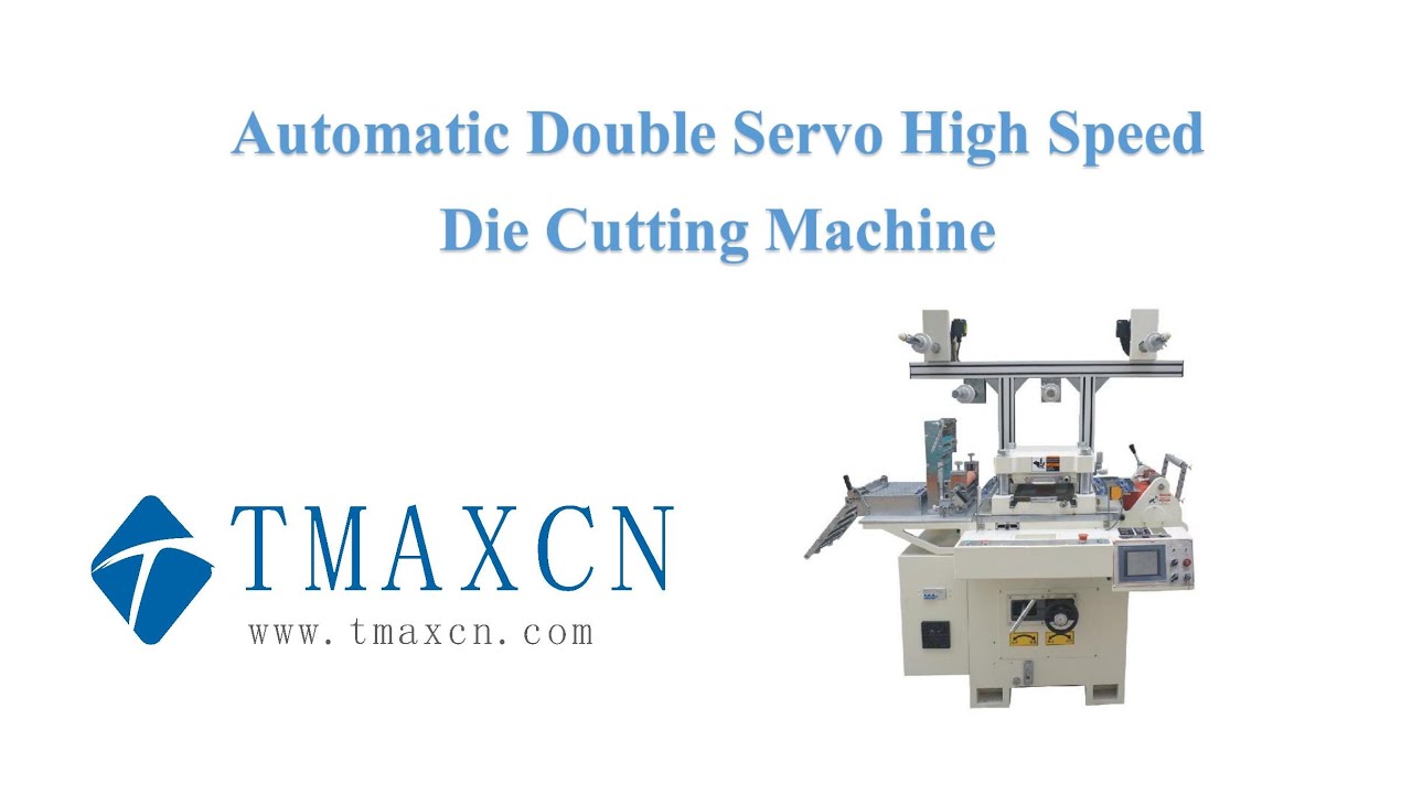 Automatic Double Servo High Speed Die Cutting Machine - YouTube