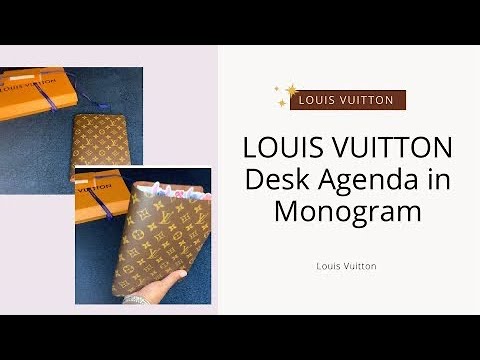 Louis Vuitton GM Agenda Unboxing – SimplyGlammed