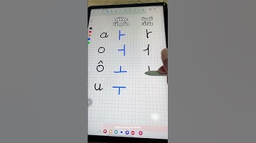 Tôi khi mới viết chữ tiếng Hàn và khi học lâu sẽ khác nhau ntn? #tienghan #hoctienghan #studykorean