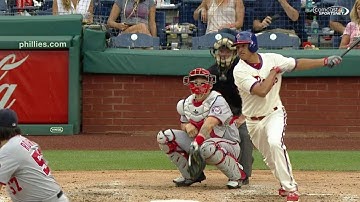WSH@PHI: Gonzalez rips a single for his first MLB hit