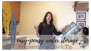 Celebrity Preparedness Quick Tip - Water Storage Net Worth