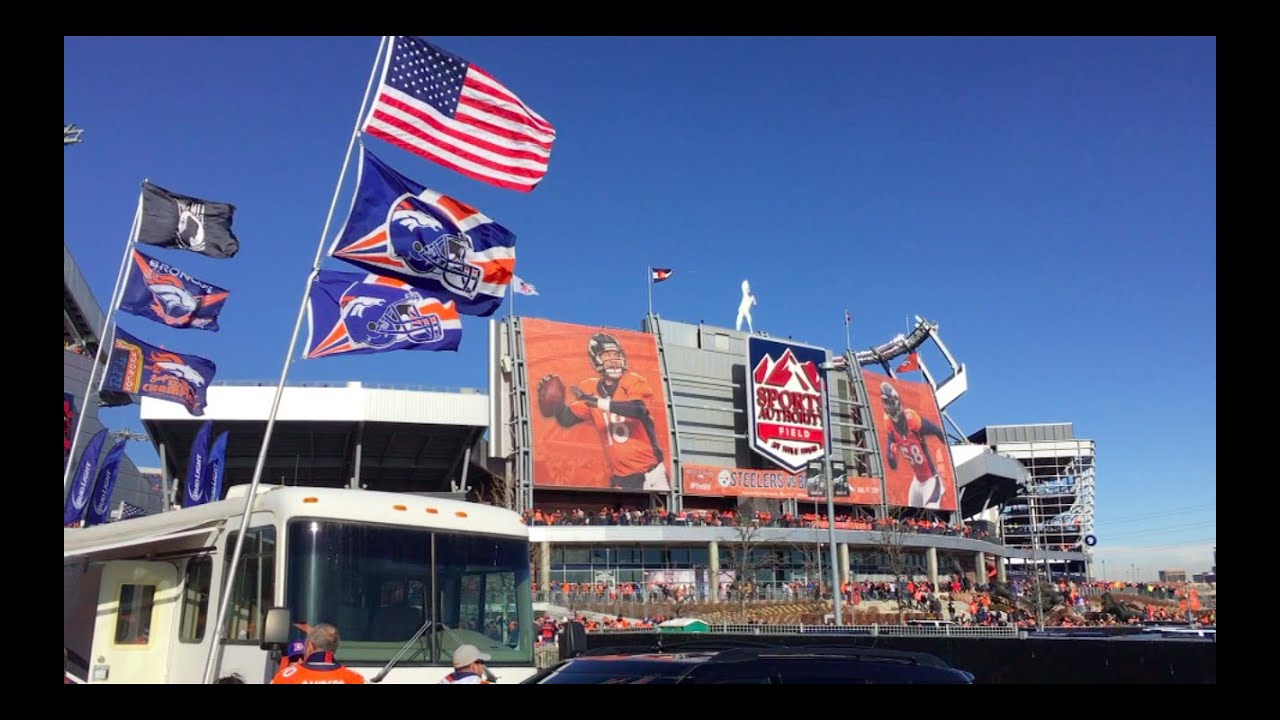 Mile High Tailgate Broncos vs Patriots Playoffs 2016 Super Bowl Bound
