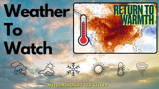 Snow Review. Huge Solar Flare! Record Cold and Warmth Returning Big Time!