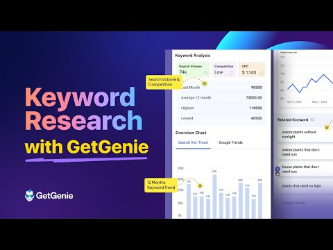 How to Do Keyword Research with GetGenie AI