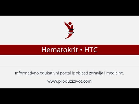 Video: Vzroki Za Nizek Hematokrit