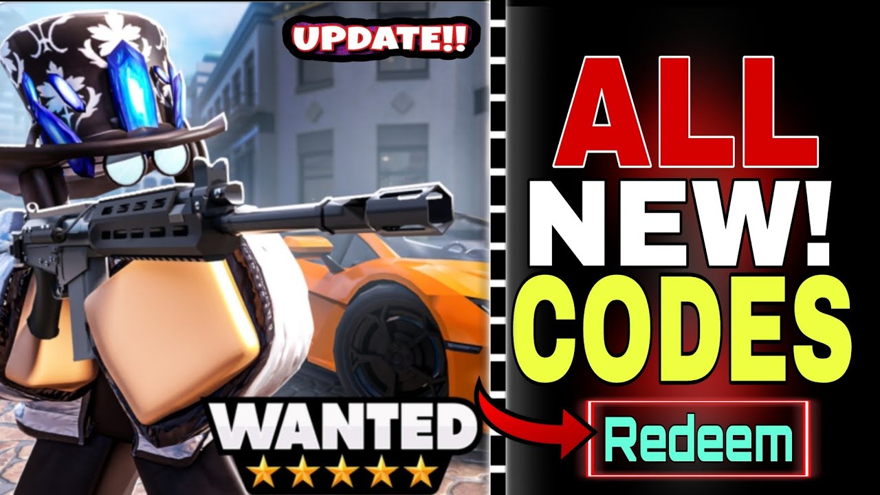 ALL NEW WANTED ROBLOX CODES 2026 WANTED CODES 2026 ROBLOX YouTube 