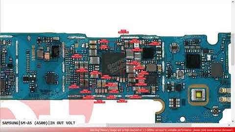 Samsung A5 SM A500 In Out Voltes Power Shot Problem Hardware Solution