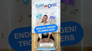 REGEN ☔️ TROMMELVERS | Mitmachvers für KITA Kids #flohimohrtv