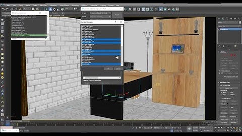 Tutorial on 3D Modeling ,Texturing and Lighting a Small Office Cabin  in 3dsmax