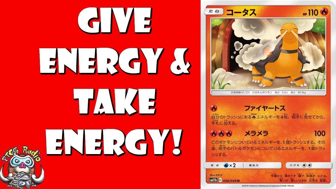 Torkoal Giveth Energy And Torkoal Taketh Away Energy Pokemon Tcg Youtube Torkoal Giveth Energy And Torkoal Taketh Away Energy Pokemon Tcg Youtube