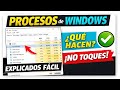 Todos los PROCESOS de Windows Explicados Fácil | Qué hacen y cuáles NO tocar