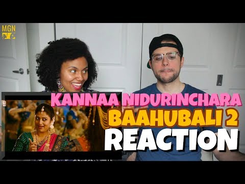 Kannaa Nidurinchara - Baahubali 2| Prabhas | Anushka | REACTION